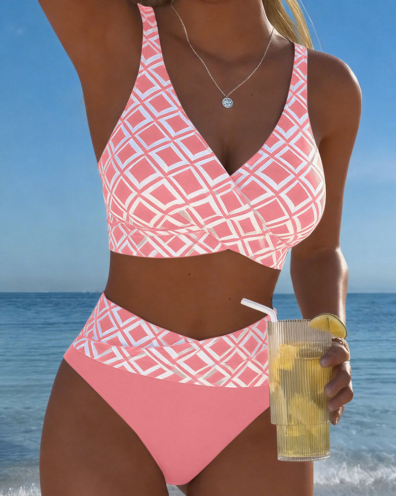 Martina | Bikini Motivo Rombo