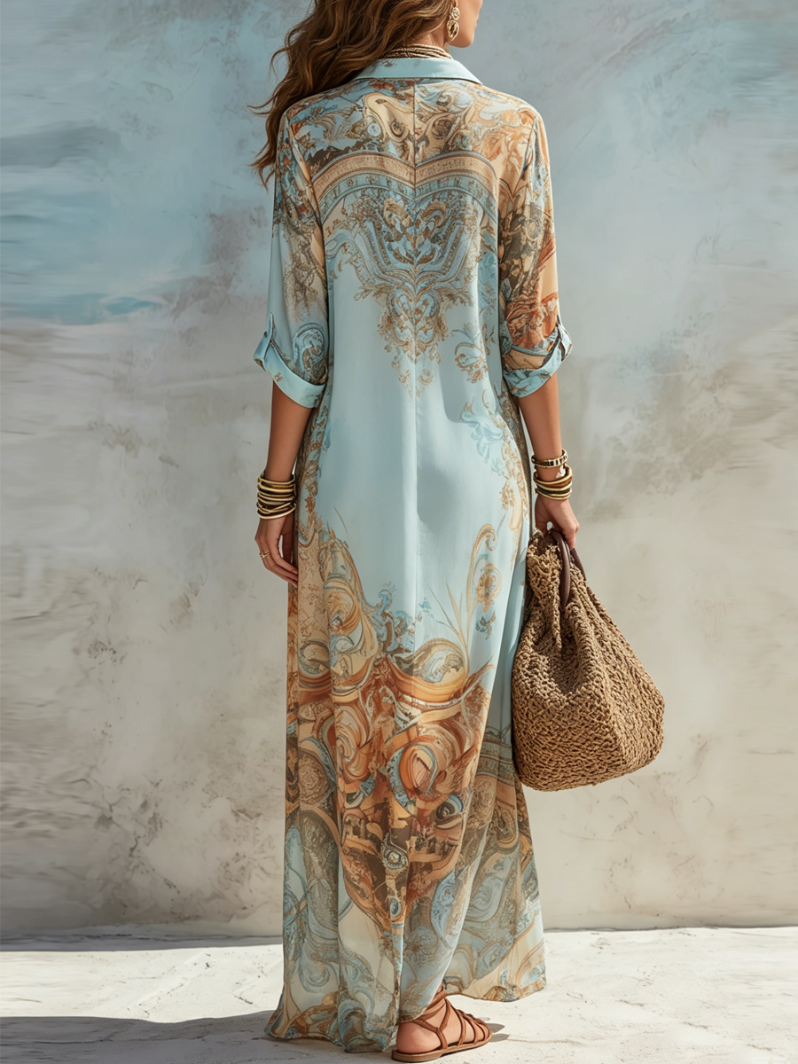 Valentina | Abito Barocco Floreale
